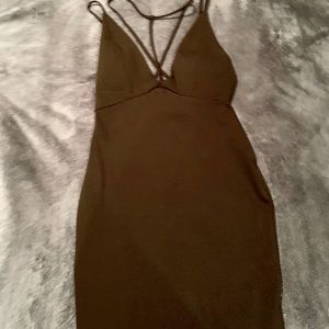 black tight dress (charlotte russe)